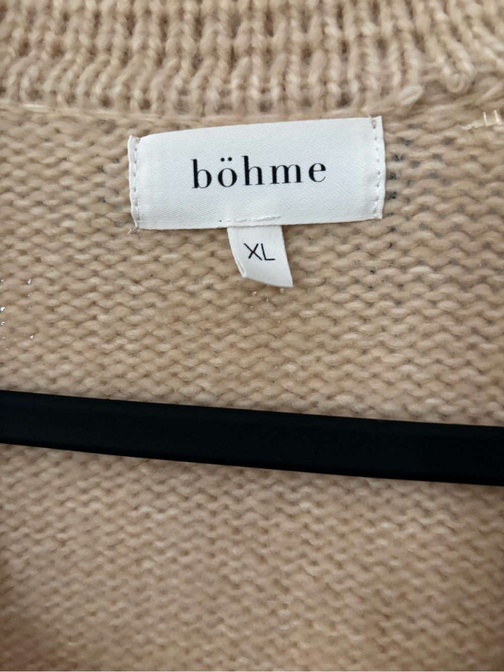 bohme Cream Button-Front Knit Shacket - Picture 2 of 5